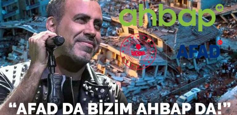 Haluk Levent ‘Çalışmalarımıza sekte vurmak isteyenlere inat!’ diyerek duyurdu: “Afad da bizim Ahbap da!”