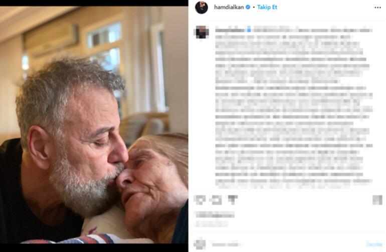 Hamdi Alkan'ın acı günü: Canım annem dün akşam vefat etti