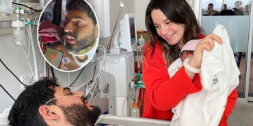 Hastane-enkazından-261.-saatte-kurtarılan-Mustafa-Avcı-12-günlük-bebeğiyle-buluştu