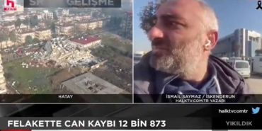 'Hatay-koskoca-bir-enkaz”-diyen-İsmail-Saymaz’a-yayını-kapattırdılar--“Provokatörlük-yapma”