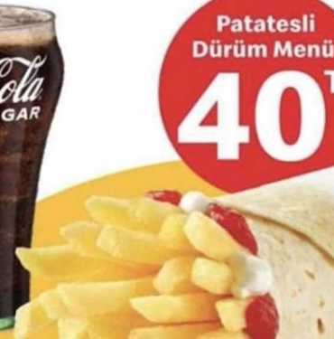 McDonald’s, Türkiye için ‘yoksul’ menüsü çıkardı: Patatesli dürüm menü 40 TL 8 McDonald’s,-Türkiye-için-‘yoksul’-menüsü-çıkardı--Patatesli-dürüm-menü-40-TL