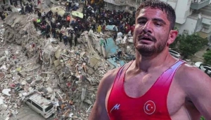Milli güreşçi Taha Akgül yardım istedi! “40'a yakın güreşçi göçük altında”