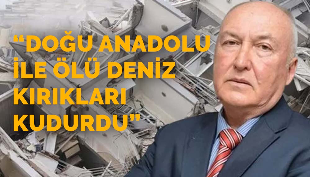 Prof. Dr. Ahmet Ercan, Hatay'daki depremler sonrası uyardı: Doğu Anadolu ile Ölü Deniz kırıkları kudurdu