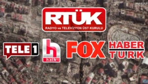 RTÜK üyesi duyurdu: RTÜK, deprem yayınları nedeniyle “TELE1, Halk TV, FOX, Habertürk’e ceza” gündemiyle yarın toplanacak