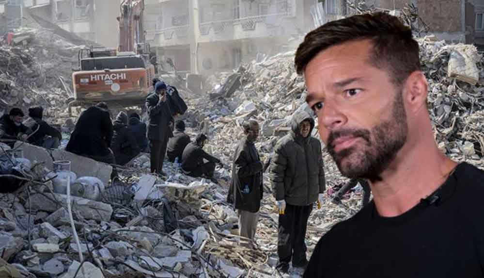 Ricky Martin'den depremzedeler için çağrı: Gördüğümüz manzaralar yüreğimi parçalıyor, yardım etmek zorundayız