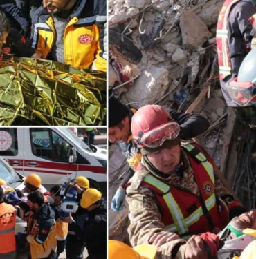 Hatay'da enkaz altında kalan biri çocuk 3 kişi depremin 296. saatinde kurtarıldı: Çocuk ambulansta hayatını kaybetti 3 Son-Dakika...-Hatay'da-296.-saatte-gelen-mucize-kurtuluş--Biri-çocuk-3-kişi-enkazdan-sağ-çıkarıldı