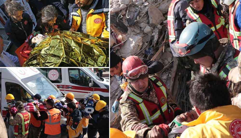 Hatay'da enkaz altında kalan biri çocuk 3 kişi depremin 296. saatinde kurtarıldı: Çocuk ambulansta hayatını kaybetti