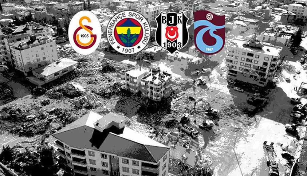 Süper Lig'de 4 büyüklerden depremzedeler için ortak forma!