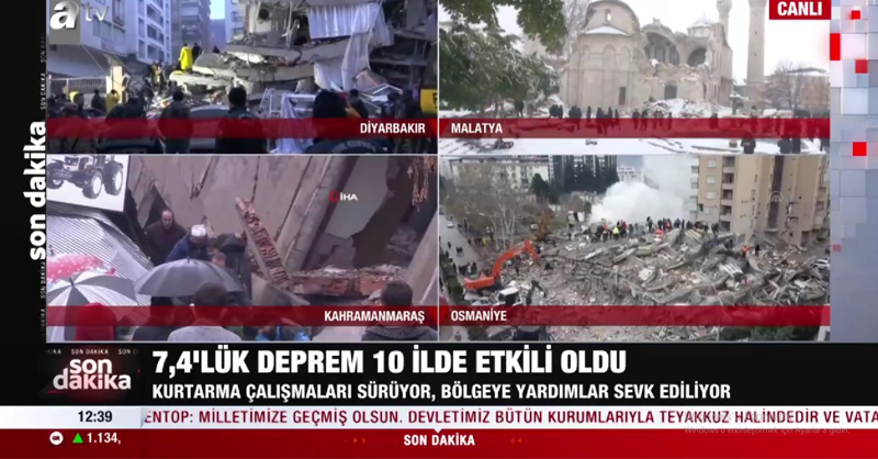 Türkiye deprem felaketini konuşurken ATV’de Müge Anlı devam etti