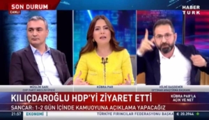 AKP’li anketçi Hilmi Daşdemir "Kılıçdaroğlu HDP ve PKK’nın adayıdır” diyerek canlı yayını terk etti
