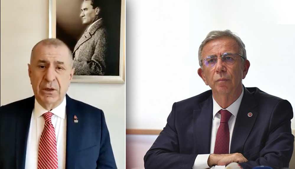 Aday tartışmaları devam ederken Ümit Özdağ, Mansur Yavaş’a seslendi: Kılıçdaroğlu'na minnet duyabilirsiniz ancak Atatürk'e daha büyük minnet duymalısınız