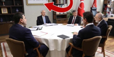 Altılı-Masa’nın-toplantısından-ilk-kare-geldi!-Duvardaki-fotoğraf-dikkat-çekti