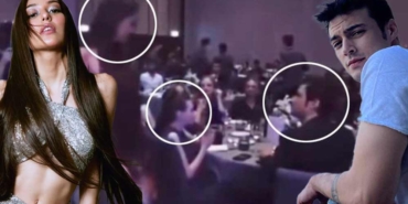 Aylar-sonra-ortaya-çıkan-görüntü-gündeme-oturdu--Mert-Yazıcıoğlu,-Afra-Saraçoğlu-ile-birlikteyken-Dilan-Çiçek-Deniz’le-böyle-bakışmış!