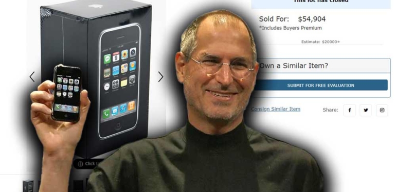 Daha jelatini sökülmemiş! İlk iPhone modeli 1 milyon 43 bin 862 TL'ye satıldı 1 Daha-jelatini-dahi-sökülmemiş--İlk-iPhone-modeli-1-milyon-43-bin-862-TL'ye-satıldı