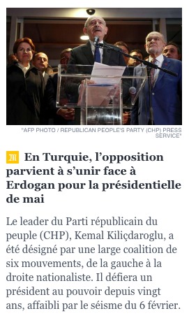 Dünya, Kılıçdaroğlu’nun adaylığını konuşuyor: “Türkiye’de 2. Kemal dönemi”