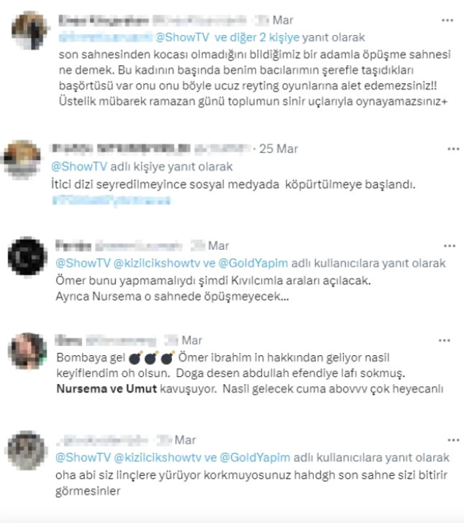 Kızılcık Şerbeti'nin 21. bölüm fragmanında Nursema ve Umut'un öpüşme sahnesine tepki yağdı