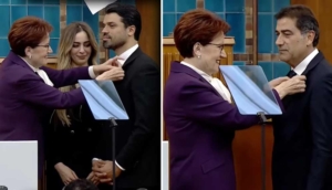 Son Dakika... Rozetlerini Meral Akşener taktı: Gökhan Zan ile Ünal Karaman İYİ Parti’ye katıldı