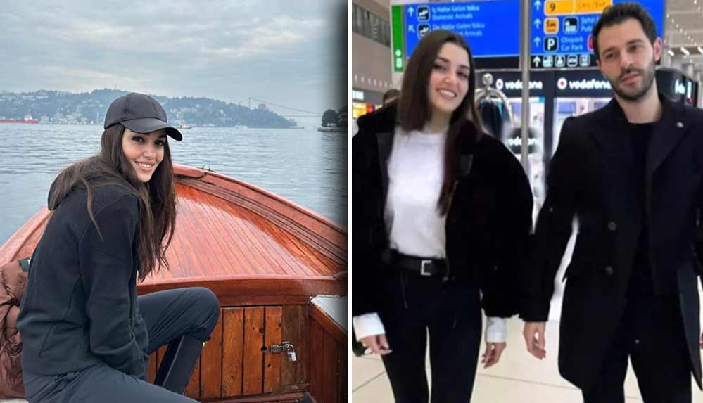 Hande Erçel, sevgilisi Hakan Sabancı’yla Boğaz’da balığa çıktı; sandal pozlarına 2 milyondan fazla beğeni geldi