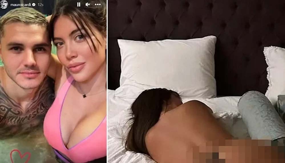 Icardi eşi Wanda Nara’nın çıplak fotoğrafını paylaştı; Simge’nin hamlesi gündem oldu! "Ne güzel yalanmış"