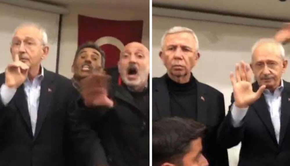 Kemal Kılıçdaroğlu, deprem bölgesinde slogan atılmasına müsaade etmedi