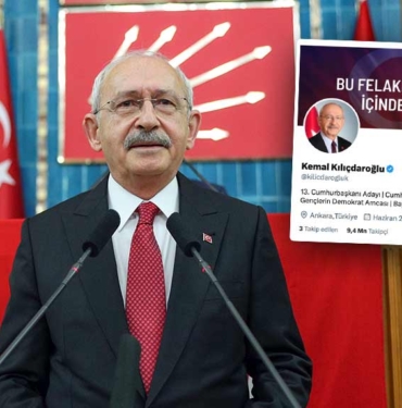 Kılıçdaroğlu, Twitter profiline, "13. Cumhurbaşkanı adayı" yazısını ekledi 7 Kılıçdaroğlu,-Twitter-profiline,-'13.-Cumhurbaşkanı-adayı'-yazısını-ekledi-