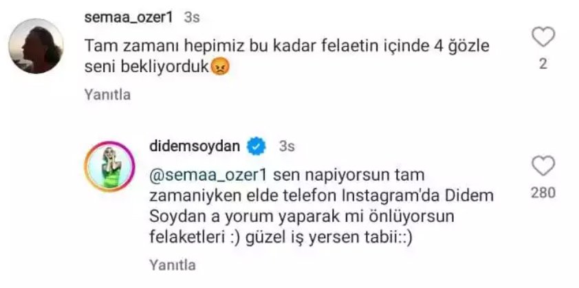 Mayolu fotoğraflarını paylaşan Didem Soydan’dan 'Felaketin içinde dört gözle seni bekliyorduk' yorumuna tepki