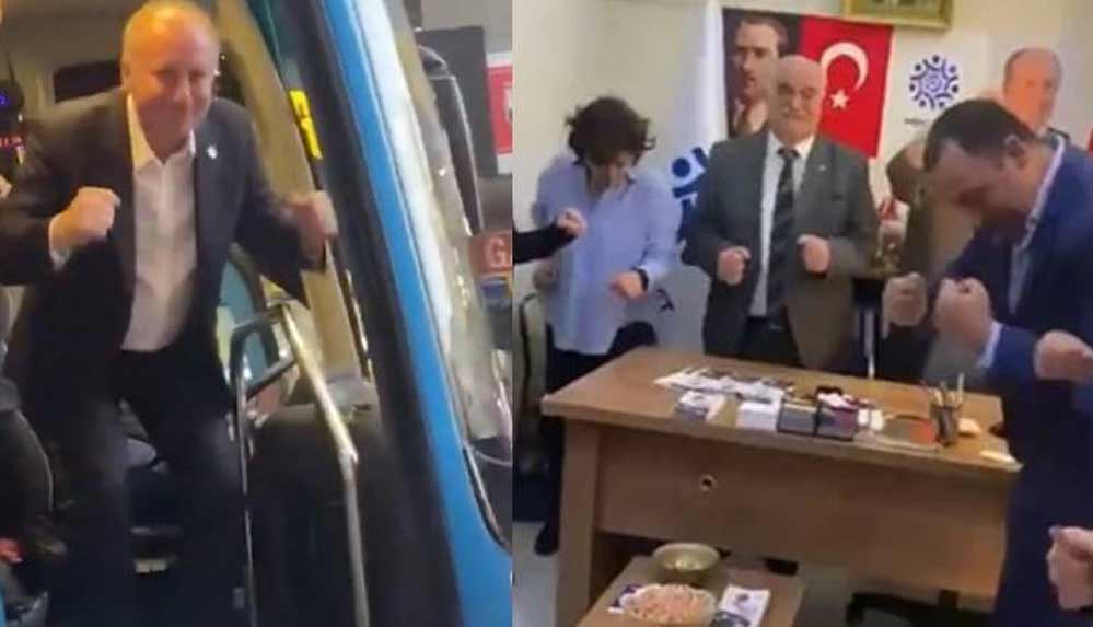 Memleket Partisi'nde ‘Muharrem İnce dansı’ yasaklandı