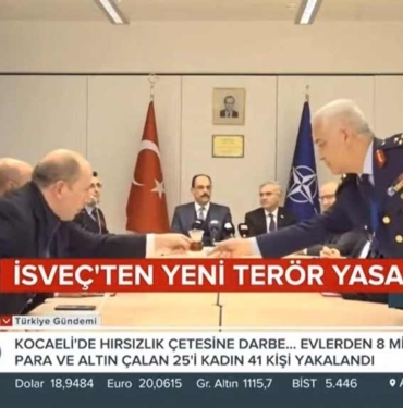 NATO toplantısında tartışma yaratan görüntüler: Tümgeneral Göksel Kahya boş bardakları topladı 7 _-NATO-toplantısında-tartışma-yaratan-görüntüler--Tümgeneral-Göksel-Kahya-boş-bardakları-topladı--