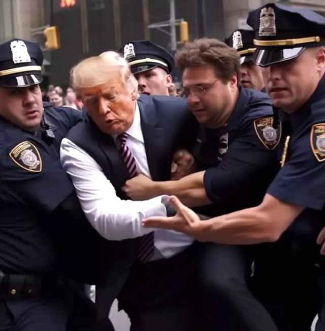 Tutuklanacağını söylemişti: Trump’ın bu fotoğrafları ABD’yi karıştırdı!