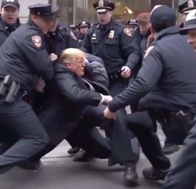 Tutuklanacağını söylemişti: Trump’ın bu fotoğrafları ABD’yi karıştırdı!