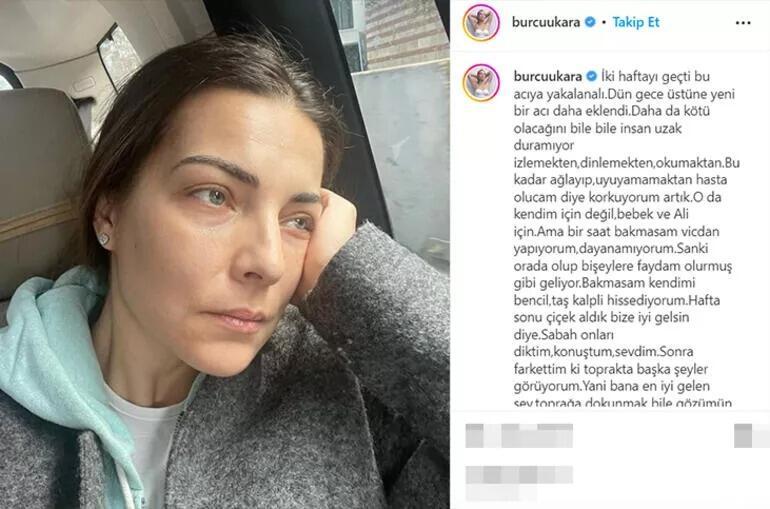 Ünlü oyuncu Burcu Kara enkazdan çıkarılan bebeğe süt anne oldu: Minik yavru için elimizden ne gelirse yapacağız