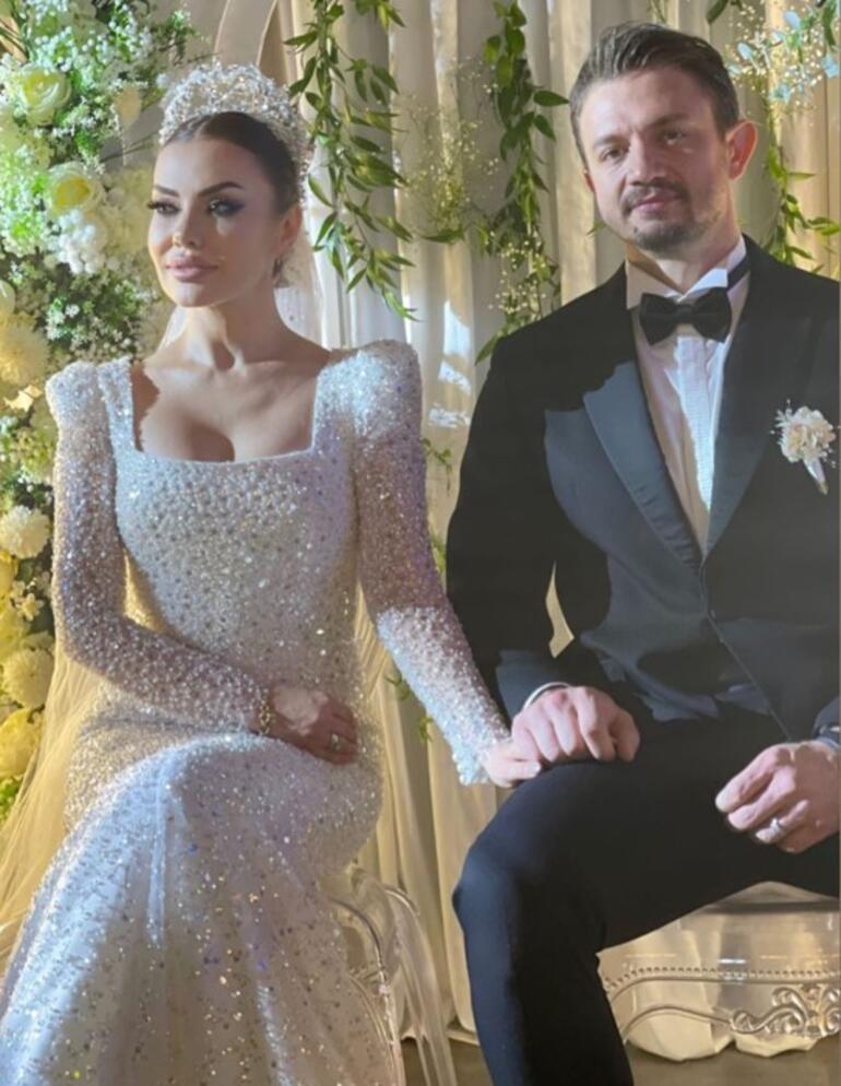 Voleybolcu Mehdi Karimi ile evlenmişti: Şarkıcı Lara’nın düğününden ilk kareler geldi!