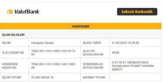 Verdiği sözü tuttu: Nusret depremzedeler için AFAD’a yaptığı bağışın dekontunu paylaştı