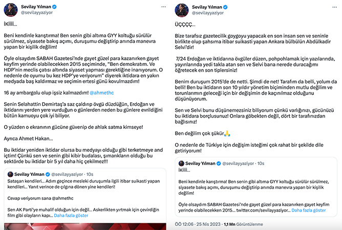 Ahmet Hakan’ın "gazeteci değil" sözlerine sinirlenen Sevilay Yılman eski defterleri açtı: Ahlaksız da sensin utanmaz da!