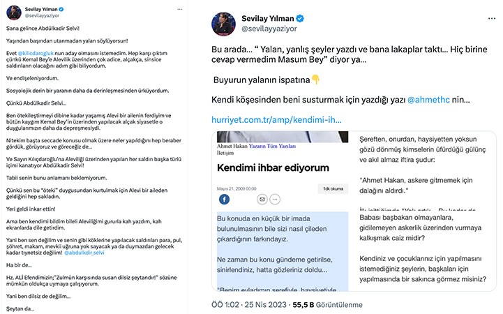 Ahmet Hakan’ın "gazeteci değil" sözlerine sinirlenen Sevilay Yılman eski defterleri açtı: Ahlaksız da sensin utanmaz da!