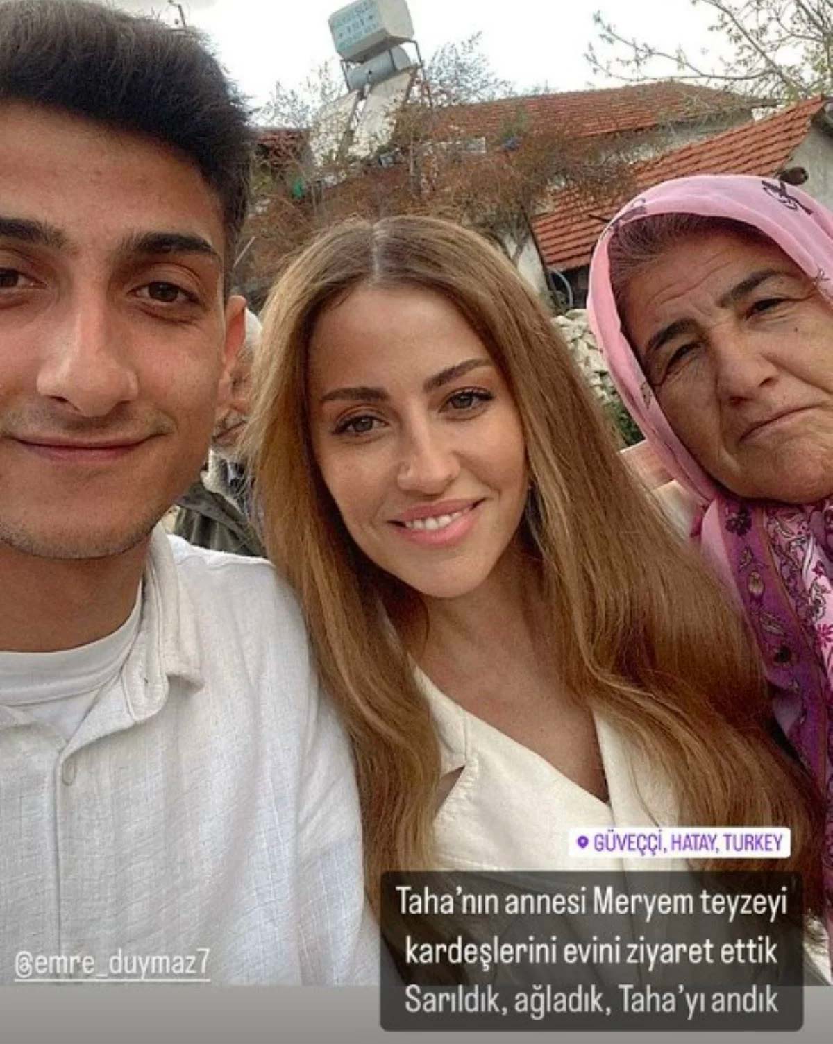 Derya Uluğ depremde hayatını kaybeden Taha Duymaz'ın hayalini gerçekleştirdi 4 Derya Uluğ depremde hayatını kaybeden Taha Duymaz'ın hayalini gerçekleştirdi