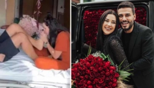 Daha önce ayağını öpmüştü: Dilan Polat kocasının doğum günü için otoyoldaki dev reklam panosunu tuttu