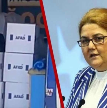 Seçim-otobüsünde-AFAD’ın-yardım-kolileri-çıkan-Derya-Yanık’tan-açıklama--Görüntülerden-ben-de-rahatsız-oldum