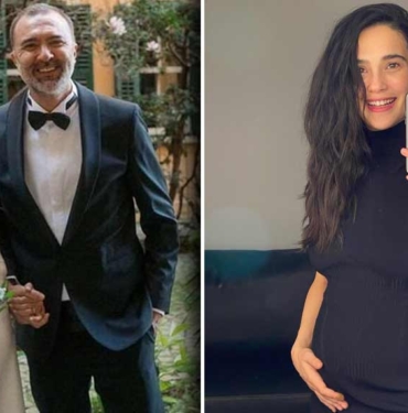 Mart ayında Berkun Oya ile evlenen oyuncu Funda Eryiğit anne oldu! Oğluna bakın hangi ismi verdi? 5 8-aylık-hamile-Funda-Eryiğit’ten-karnı-burnunda-pozlar