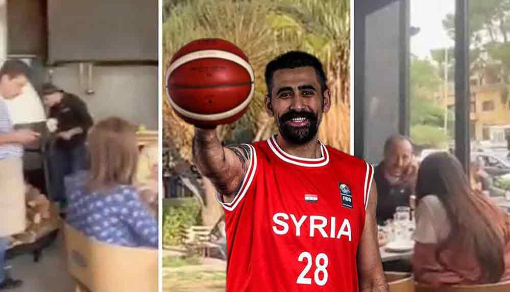 Basketbolcu Kemal Canbolat'ın Suriye'den paylaştığı video gündeme oturdu: "Savaş var dediğiniz Suriye'de restoranda oturuyorum"
