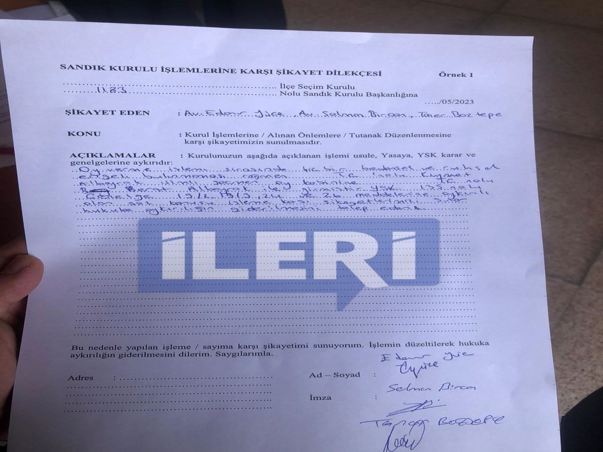 Berat Albayrak annesiyle kabine girdi, tutanak tutuldu