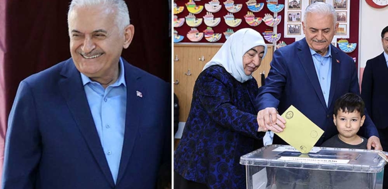 Binali Yıldırım kabinden geç çıkan eşine böyle seslendi: Hanım ne oldu, karar veremedin mi?
