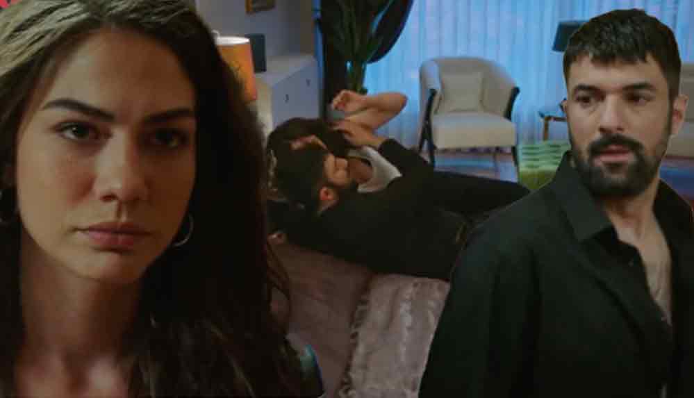 Demet Özdemir ve Engin Akyürek’in Adım Farah dizisindeki yatak sahnesi gündem oldu