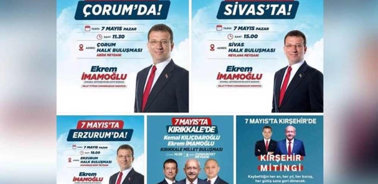 Ekrem İmamoğlu'nun baş döndüren miting trafiği; 1 günde 5 ile gidecek 1 Ekrem-İmamoğlu'nun-baş-döndüren-miting-trafiği;-1-günde-5-ile-gidecek-