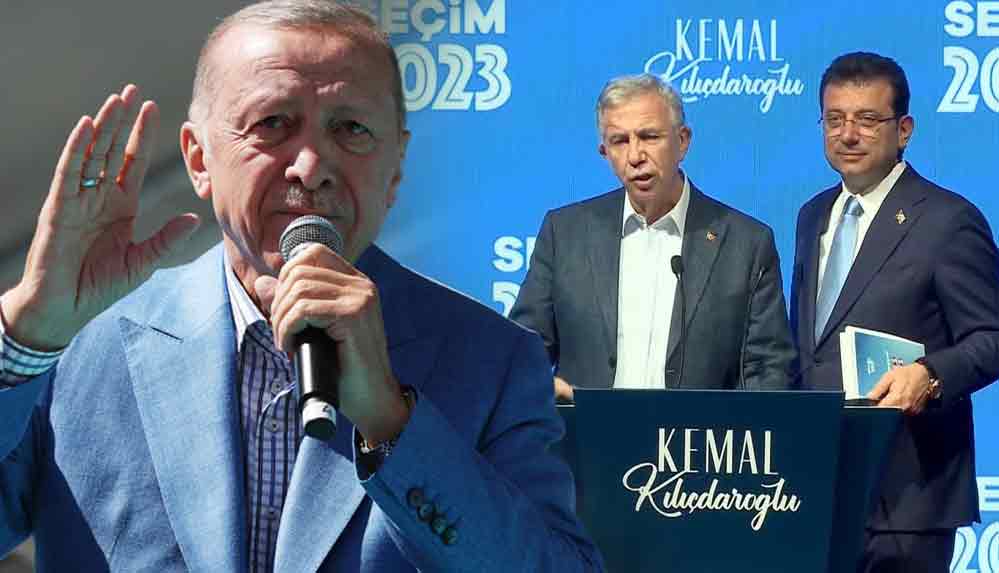Erdoğan, İmamoğlu ve Yavaş’ı hedef aldı: Yalanları ortaya çıktı