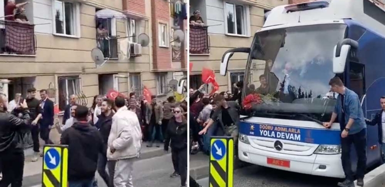 Erdoğan için oy isteyen Soylu, “İlle de Roman Olsun” şarkısını söyledi: Kusura bakmayın, ses kesik, ancak bu kadar 6 Erdoğan-için-oy-isteyen-Soylu,-“İlle-de-Roman-Olsun”-şarkısını-söyledi-#shorts