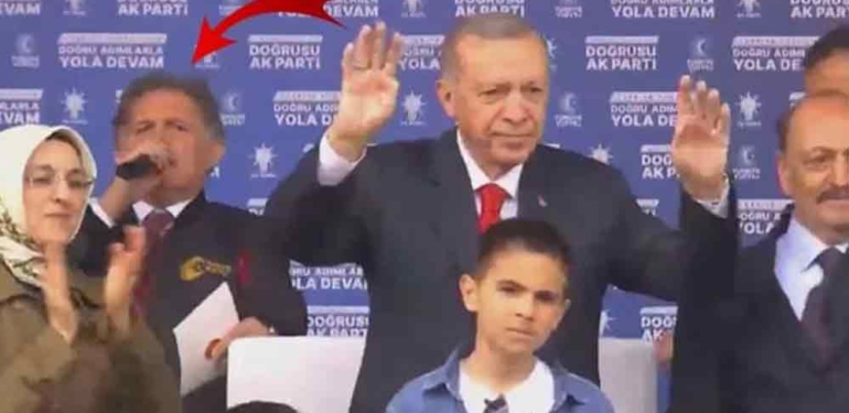 Erdoğan’ın mitinginde ‘Muharrem İnce’ anonsu: “İnce’ye gönül verenlere sesleniyoruz, sizin yeriniz…”