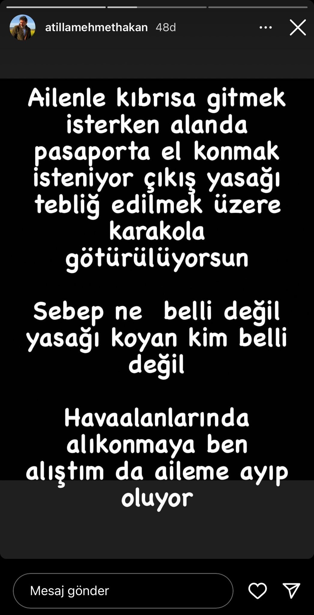 Eski Halkbank Genel Müdür Yardımcısı Hakan Atilla: Pasaportuma el kondu, karakola götürülüyorum