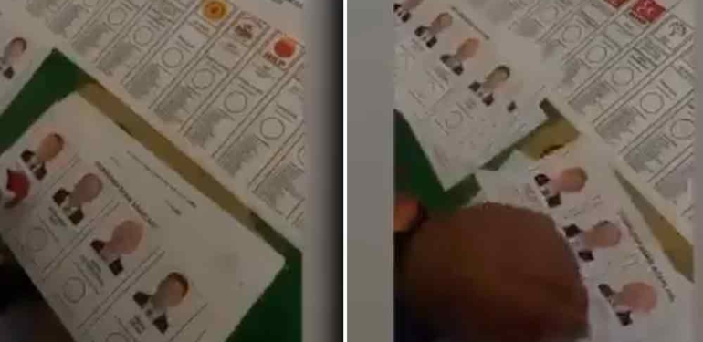 Görüntüler Şanlıurfa’dan! Bir kişi pusulara seri halde Erdoğan lehine oy bastı, müdahale eden CHP’li sandık kurulu üyeleri darp edildi!