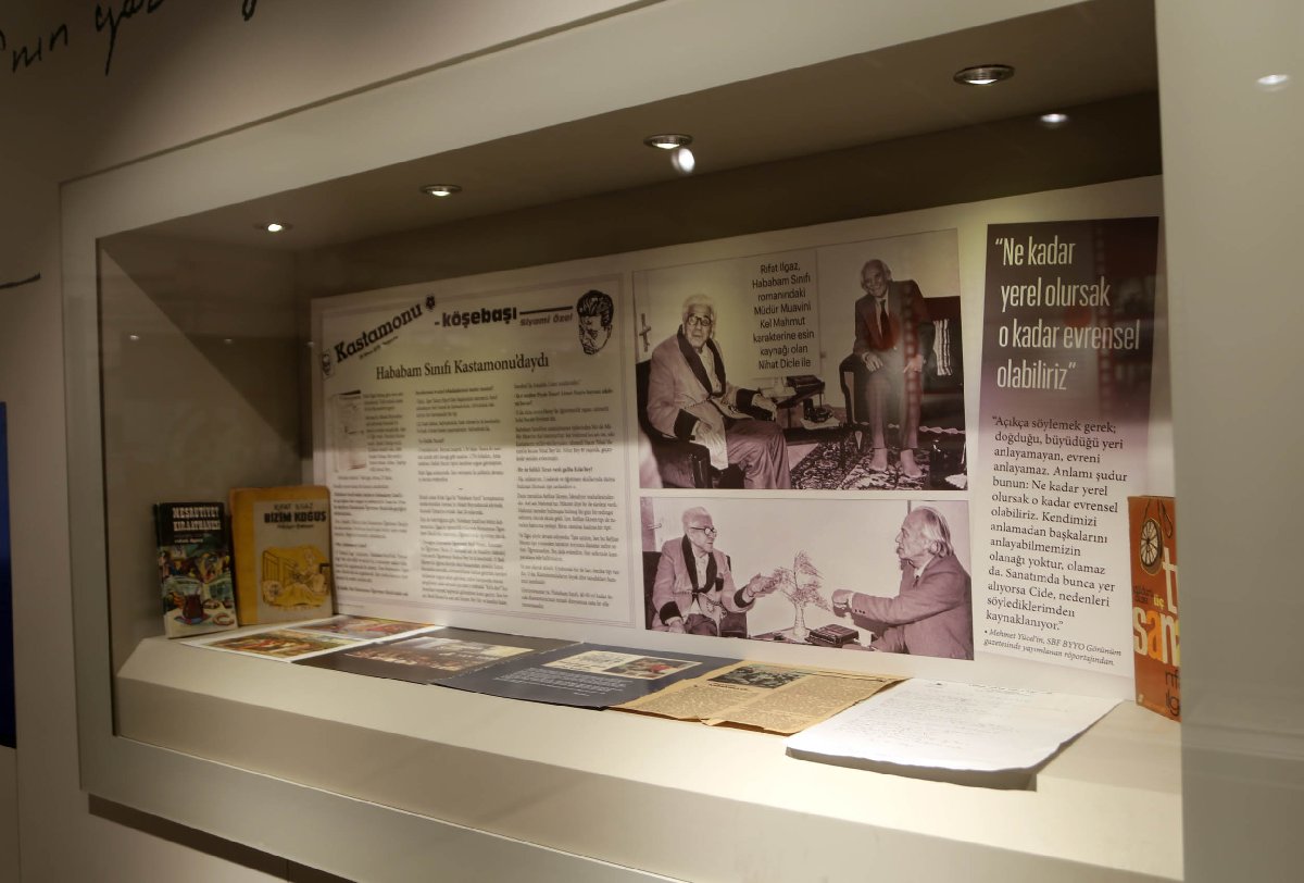 Hababam Sınıfı'nın efsanevi hocası olan gerçek Kel Mahmut'un fotoğrafı müzede sergileniyor